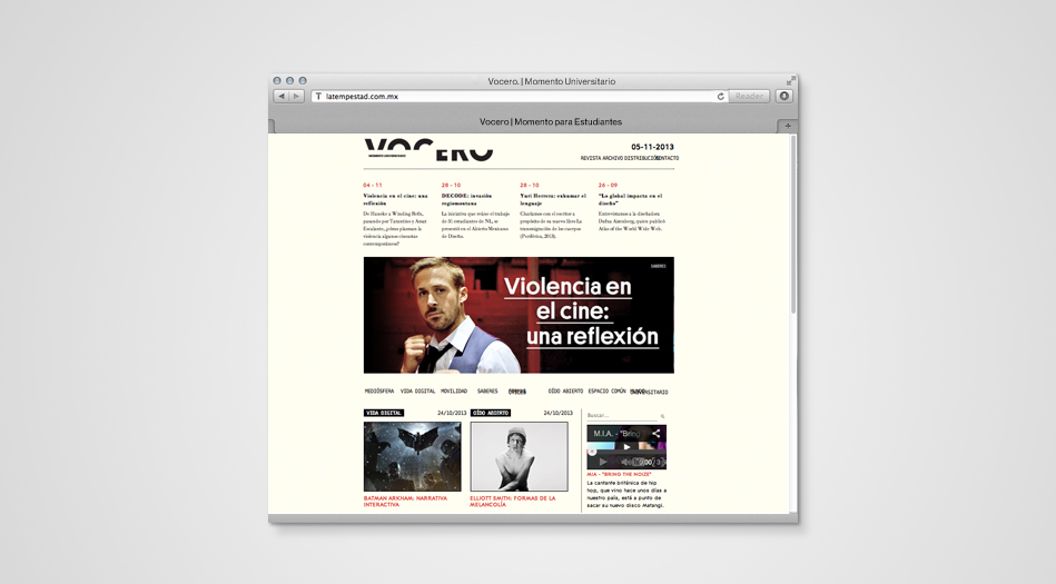 VOCERO.