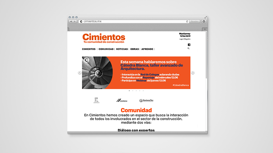 CIMIENTOS.